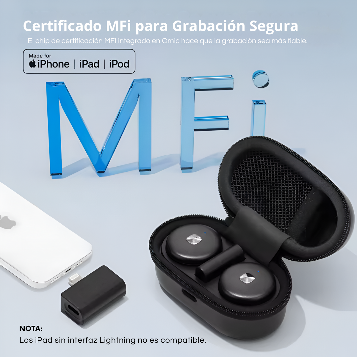 Micrófono Inalámbrico OMIC - Series