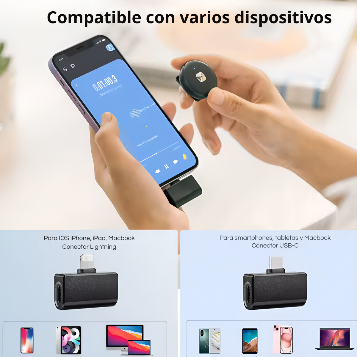Micrófono Inalámbrico OMIC - Series