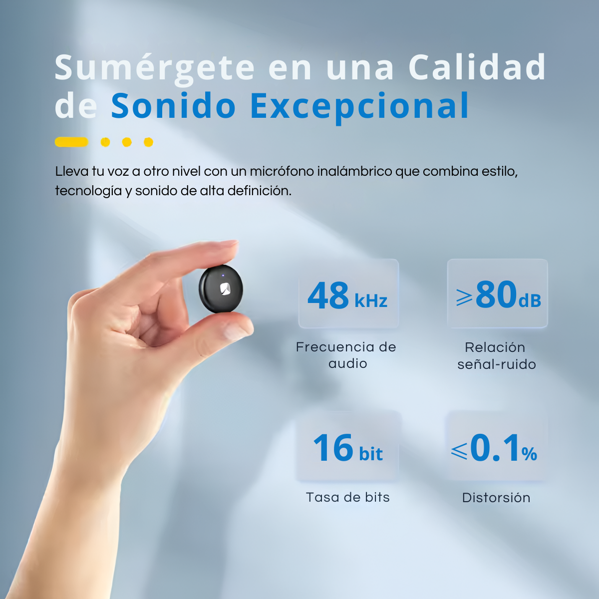 Micrófono Inalámbrico OMIC - Series